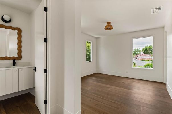 Empty room, Interior, Wood Texture Flooring