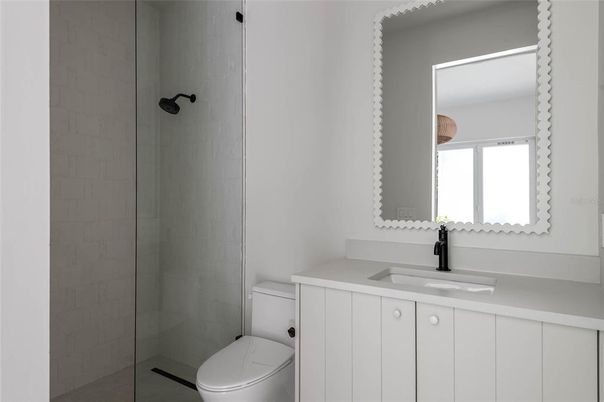 Bathroom, Glass Shower, Interior