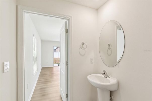 Bathroom, Interior, Wood Texture Flooring