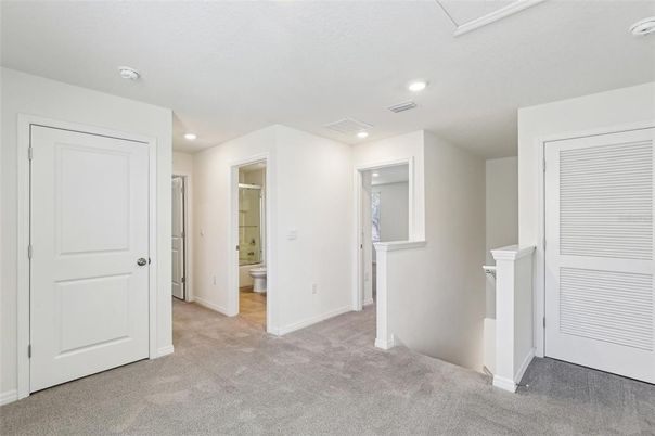 Bathroom, Empty room, Interior, Recessed Lighting