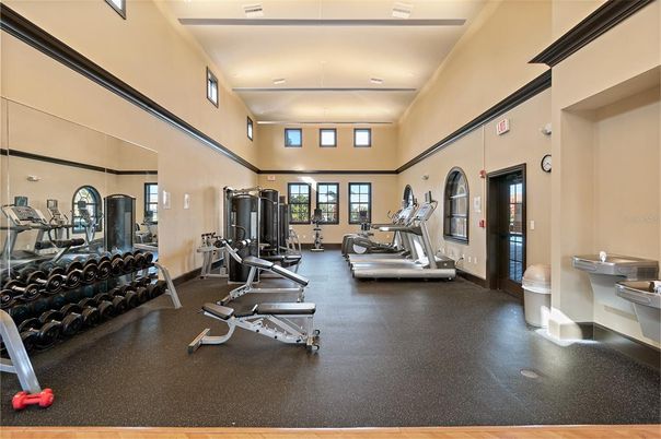 Fitness Equipment, Gym, Interior