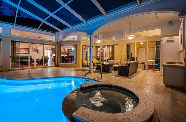 Glass Ceilings, Interior, Pool, Sun Room
