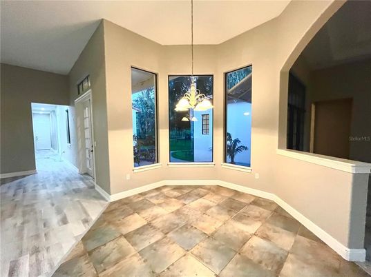 Empty room, Interior, Pendant Lights
