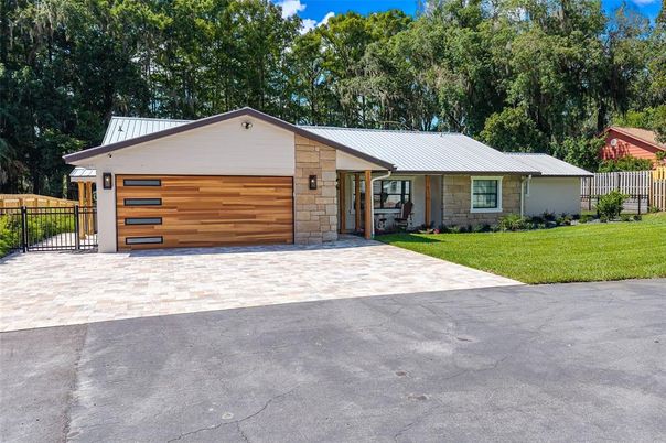 Attached, Backyard, Exterior, Facade, Ranch
