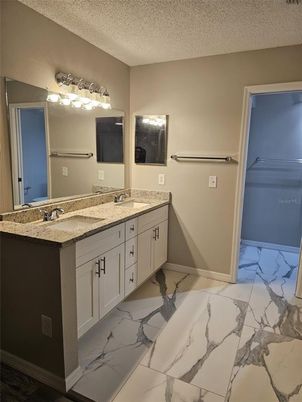 Bathroom, Dual Sink Vanities, Interior, Marble