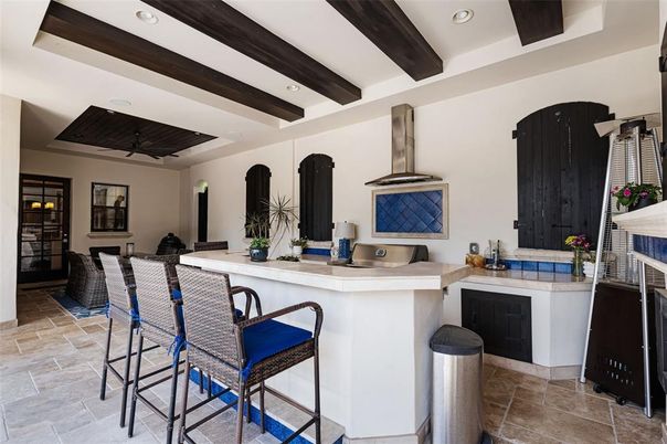 Interior, Recessed Lighting, Wooden Beams