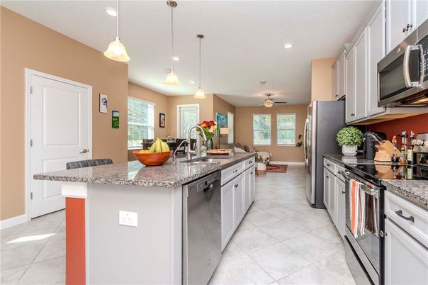 Interior, Kitchen, Pendant Lights, Recessed Lighting