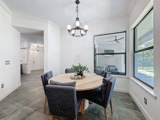 Dining room, Interior, Pendant Lights