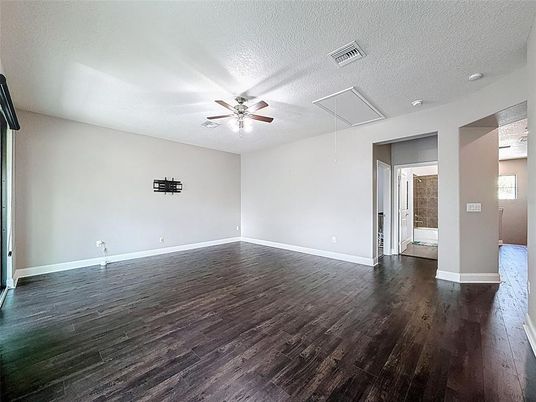 Empty room, Interior, Wood Texture Flooring