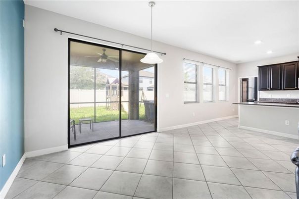 Empty room, Interior, Kitchen, Pendant Lights, Recessed Lighting