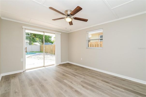 Empty room, Interior, Wood Texture Flooring