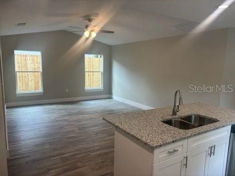 Empty room, Interior, Kitchen, Wood Texture Flooring