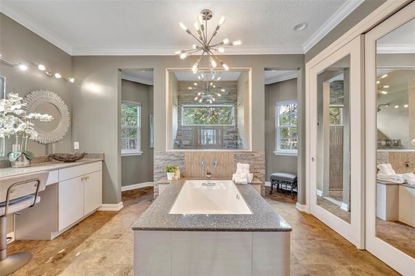 Bathroom, Interior, Pendant Lights