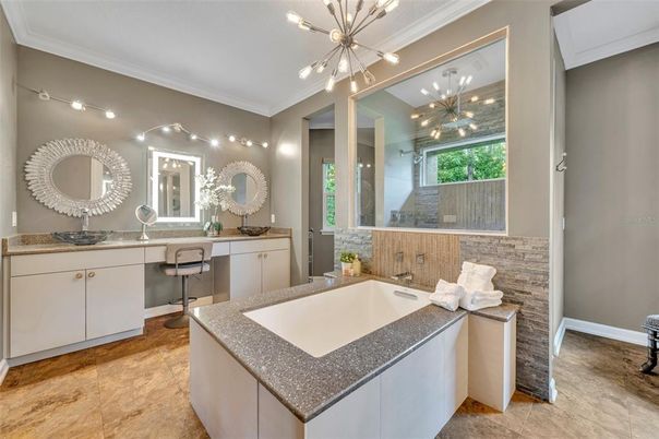 Bathroom, Interior, Pendant Lights