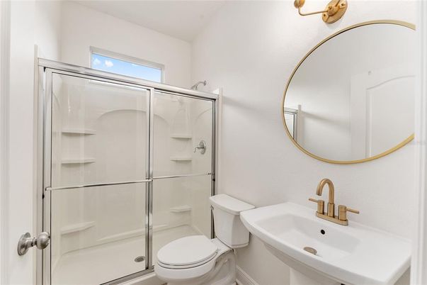 Bathroom, Glass Shower, Interior