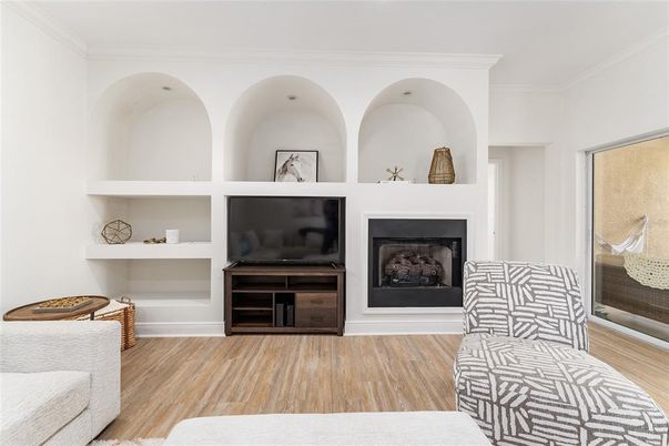 Fireplace, Interior, Wood Texture Flooring