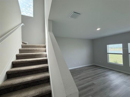 Interior, Recessed Lighting, Wood Texture Flooring