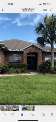 Attached, Backyard, Exterior, Facade, Brick Facade, Ranch