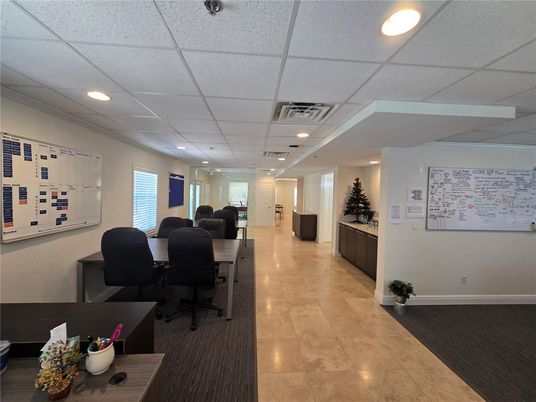 Home Office, Interior, Recessed Lighting