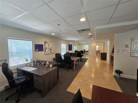 Home Office, Interior, Recessed Lighting
