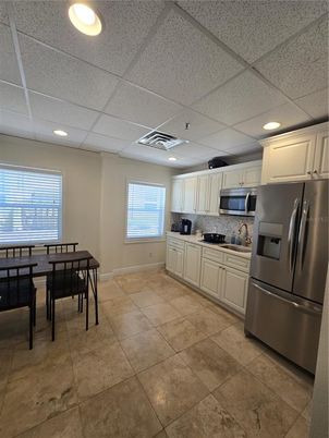 Dining room, Interior, Kitchen, Recessed Lighting