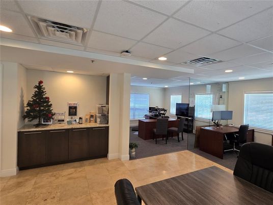 Home Office, Interior, Living room, Recessed Lighting