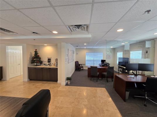 Home Office, Interior, Recessed Lighting