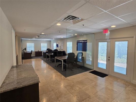 Dining room, Interior, Recessed Lighting