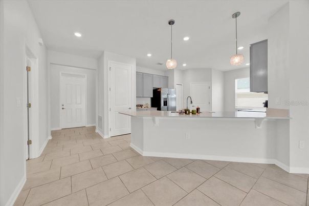 Interior, Kitchen, Pendant Lights, Recessed Lighting