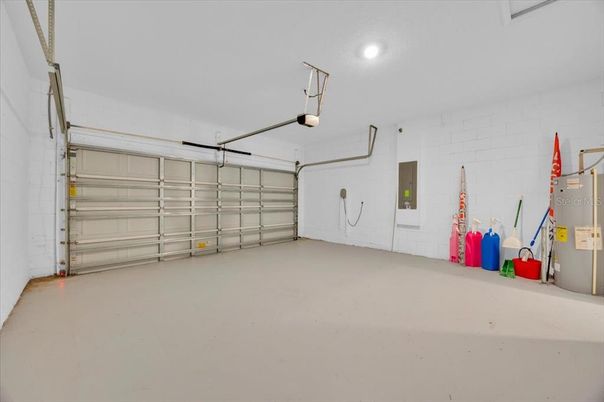Garage, Interior, Recessed Lighting