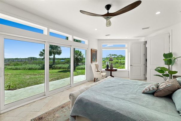 Bedroom, Interior, Recessed Lighting, Sun Room
