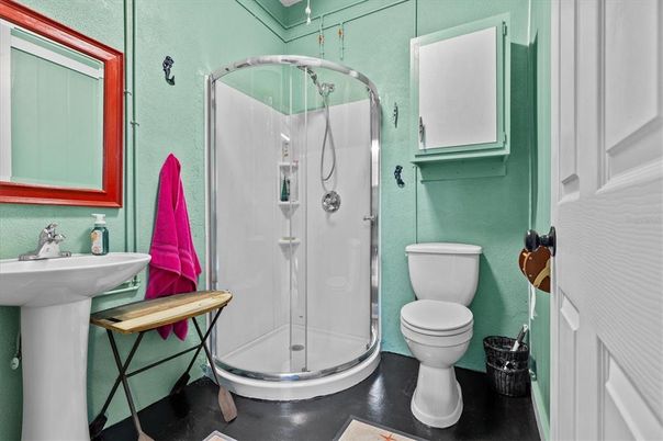 Bathroom, Glass Shower, Interior