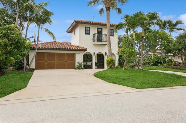 Attached, Backyard, Exterior, Facade, Mediterranean