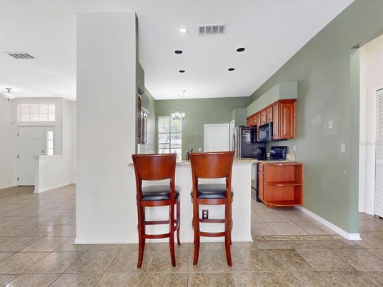 Chandelier, Interior, Kitchen, Recessed Lighting
