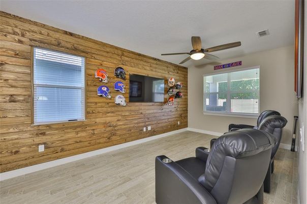 Interior, Wood Texture Flooring, Wooden Walls