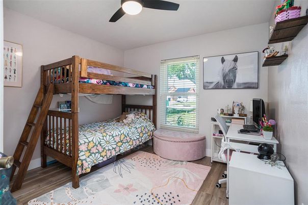 Bedroom, Home Office, Interior, Wood Texture Flooring