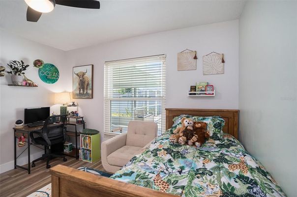 Bedroom, Home Office, Interior, Wood Texture Flooring