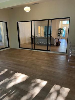 Interior, Pendant Lights, Wood Texture Flooring
