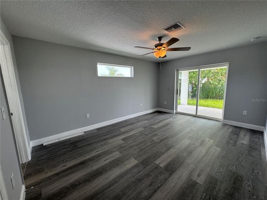 Empty room, Interior, Wood Texture Flooring
