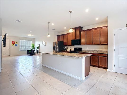 Interior, Kitchen, Pendant Lights, Recessed Lighting
