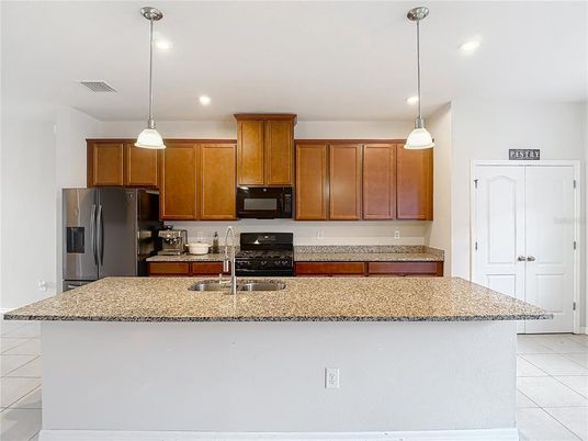 Interior, Kitchen, Pendant Lights, Recessed Lighting