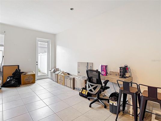Home Office, Interior, Recessed Lighting