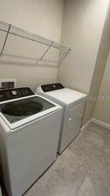 Interior, Washer