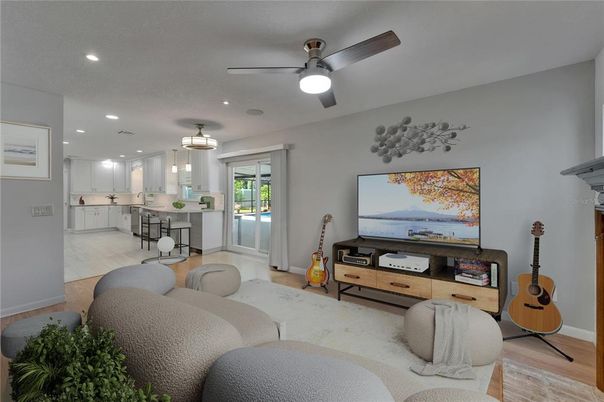 Interior, Kitchen, Pendant Lights, Recessed Lighting