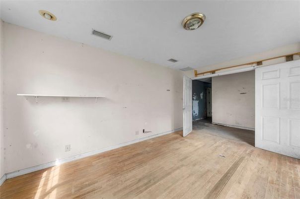 Empty room, Interior, Wood Texture Flooring