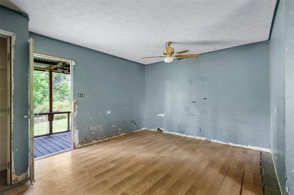 Empty room, Interior, Wood Texture Flooring