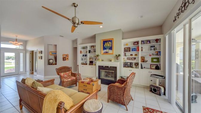 Fireplace, Interior, Living room, Recessed Lighting