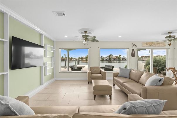 Interior, Living room, Recessed Lighting, Water