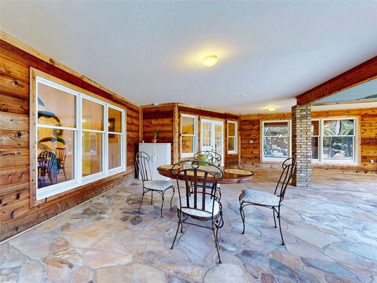 Dining room, Interior, Wooden Beams, Wooden Walls