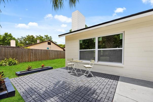 Backyard, Exterior